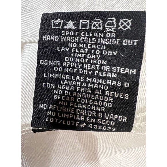 NWT R&M Richards White Short Sleeve Sequin Satin Bow Hi Low Formal Dress Gown 10 - Picture 10 of 10